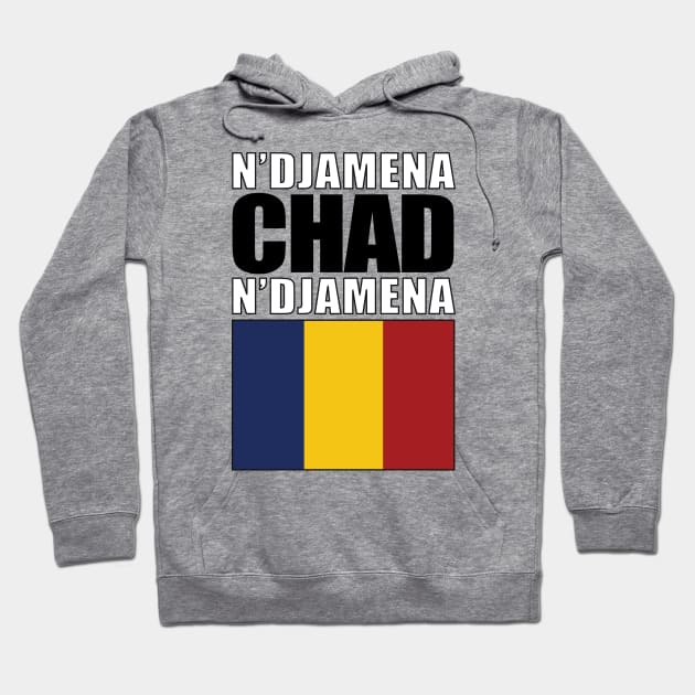 Flag of Chad Hoodie by KewaleeTee